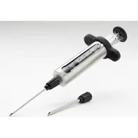 Napoleon Injecteur de marinade Napoléon en acier inoxydable, avec 2 aiguilles