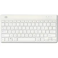 R-Go Tools R-Go Tastatur Compact Break IT-Layout kabellos weiß