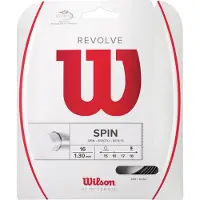 Wilson Cordage de Tennis Wilson Revolve 16 Black 1.30mm/12m