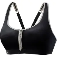 LASCANA Soutien-gorge de sport gris clair / noir