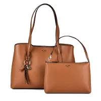 GUESS Sac bandoulière 'Melody' cognac