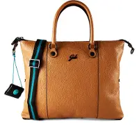 Gabs Sac bandoulière 'G3 plus bull black M' cognac