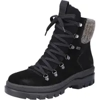 Rieker Booties X8200-00, chaussures d'hiver, femmes, noir, taille : 37