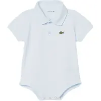 Lacoste Body m/c - Piqué - Bleu Clair av. Logo - - 12 mois - Body M/C