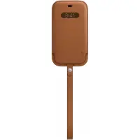 Apple iPhone 12 (Pro) Housse Cuir avec MagSafe Havane