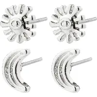 Pilgrim Boucles d'oreilles 'Misha' argent