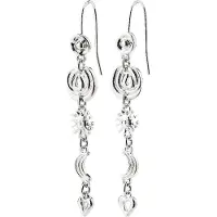 Pilgrim Boucles d'oreilles 'Misha' argent