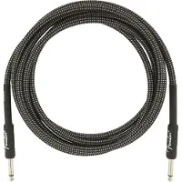 Fender Professional 10ft Straight Instrument Cable Gray Tweed