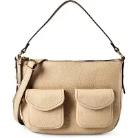 Fossil Sac bandoulière beige