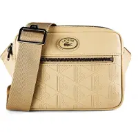 Lacoste sac à épaule bandoulière Nomogramme Reporter Bag Viennois marron clair
