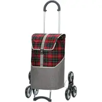 Andersen Shopper Cabas gris / rouge / noir / blanc