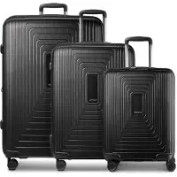 Redolz Ensemble de bagages 'Essentials' noir