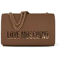 Moschino Sac bandoulière 'Bold Love' marron / or