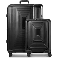 Redolz trolley pour ordinateur portable Essentials 14 Trolley Set 2 pièces ( S Exp. Front Pocket ) Black Metallic noir 54cm