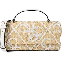 GUESS Sac à bandoulière 'Kirsten' sable / blanc