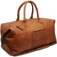 The Chesterfield Brand Cuir sac de voyage Portsmouth 2 Travelbag Cognac marron clair