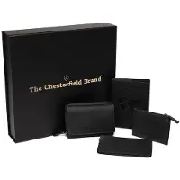 The Chesterfield Brand Cuir porte-monnaie Gift Set Leather Ladie's Black noir