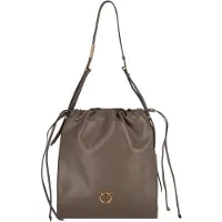 Pinko Sac bandoulière 'Slouchy' taupe