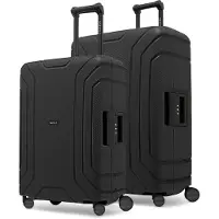 Redolz Essentials 15 : Coffret de valises comprenant 4 valises de tailles M et L, avec fermeture à trois points