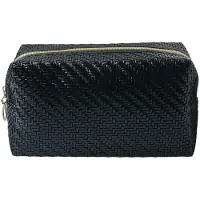 Clayre & Eef Sac cosmétique JZTB0051 noir 18x8x10 cm
