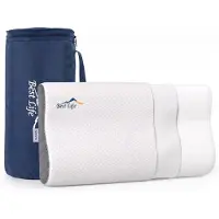 Best Life Oreiller de tête - Oreiller ergonomique en mousse à mémoire de forme - Oreiller de sommeil - Dormeur latéral - Oreiller