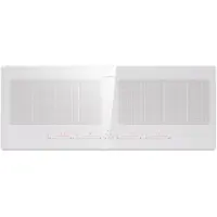 Klarstein Plaque Induction en Céramique de 7200W, Plaque de Cuisson Electrique à Induction, Plaque Induction 4 Feux, Tables de Cuisson, Plaques chauffantes Flex Zone, Rechaud Electrique Cuisine