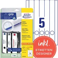 Avery Zweckform Etiquettes pour plieuses de cibles AVERY 125 + 25 pièces Etiquettes pour plieuses de cibles AVERY 125 + 25 pièces