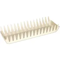 Orion Égouttoir à assiettes en plastique, blanc, 39 cm
