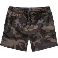 Brandit Shorts de bain beige foncé / brun foncé / gris / sapin