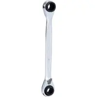 Ks Tools 503.4541 4in1 GEARplus - Clé à cliquet polygonale - Réversible - 8x9x10x11mm
