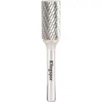 Klingspor Fraise lime carbure cylindrique D. 12,7 x 25 x 6 mm x Denture : 6 - HF 100 A - 295609