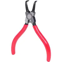 Ks Tools Pince à circlips pour circlips intérieurs, coudée 130 mm - 500.1031