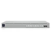 Ubiquiti UniFi Pro XG 10 PoE, routeur Ethernet 10G (100/1000/10000) administrable de niveau 2/3, alimentation par Ethernet (PoE), format 1U, gris.