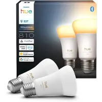 Philips Ampoule Led Connectée A60 Lumière Blanche Chaude À Froide Culot E27 Lot De 2