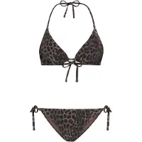 The Sunshine Brand Bikini 'Liz' marron / noir