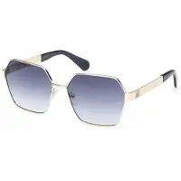 MAX&Co. Lunettes de soleil - - MO0141 - Métal doré (Shiny Pale Gold) - 59 mm - Femme