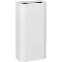 Mediclinics Poubelle en acier avec anneau intérieur en plastique, autonome ou pour montage mural, 40 litres, en inox, couleur:blanc