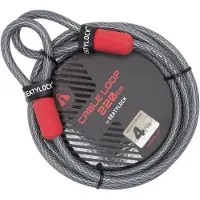 Seatylock Cable Lock Gris 220 cm