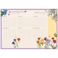 Grupo Erik Erik Editores Coconote Agenda Semainier A3 Fleurs Sauvages Français One Size