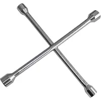 Apa Croix de roue automobile chromée