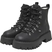 Buffalo Bottines à lacets 'Aspen' noir