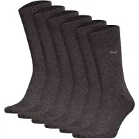 Puma Chaussettes gris / noir chiné