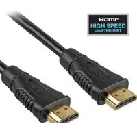 PremiumCord - Câble HDMI avec Ethernet - HDMI mâle pour HDMI mâle - 1.5 m - double blindage - noir - support 4K