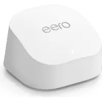 Eero Routeur Wi-Fi maillé Amazon 6+, avec port Ethernet 1 Gbit/s, couvrant jusqu'à 140 m²