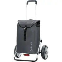 Andersen Shopper Valisette gris / noir / blanc