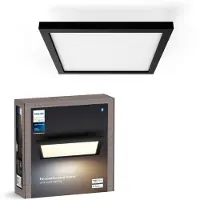 Philips Hue Aurelle White Ambiance Carré Petit Noir
