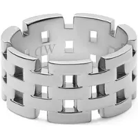 Daniel Wellington Anneau en acier design 5 maillons DW0040103 - Course : 60 mm