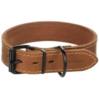 Flamingo Collier pour chien Montana, marron, 450-550mmx40mm (Chien)