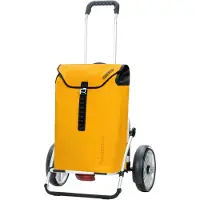 Andersen Shopper Valisette jaune / noir