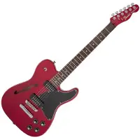 Fender Telecaster JA-90 Thinline Signature Jim Adkins LRL Crimson Red Transparent